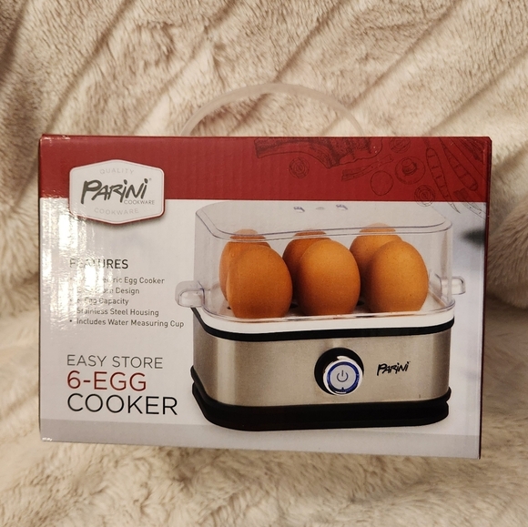 Parini Cookware Easy Store 6-Egg Cooker VSD-601 New In Box - Picture 1 of 6